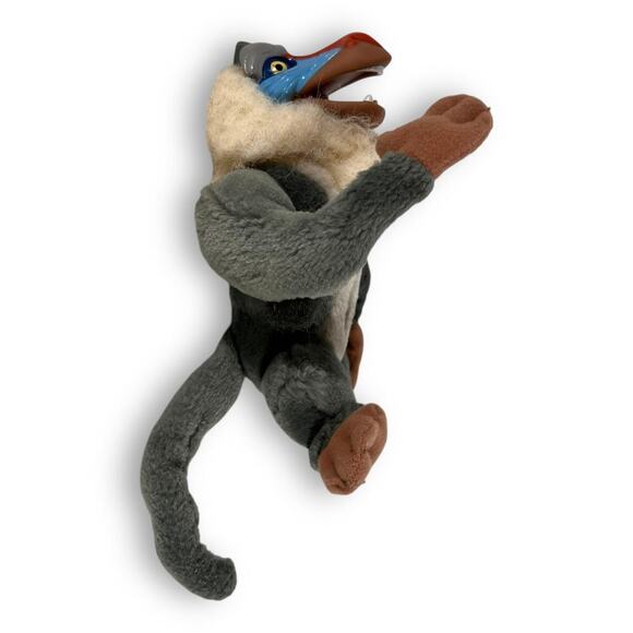 Mattel Disney Rafiki Plush 8 Inch Lion King Vinyl Head Baboon Stuffed Animal - Picture 4 of 7